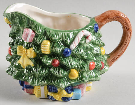 Christmas Tree Figural Creamer