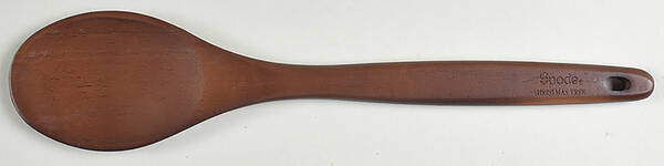 Christmas Tree Solid Wood Salad Serving Spoon