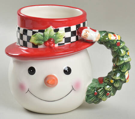Christmas Tree Toby Mug