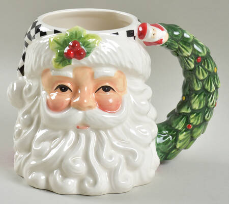 Christmas Tree Toby Mug