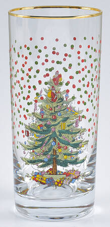 Christmas Tree 15 Oz Glassware Highball