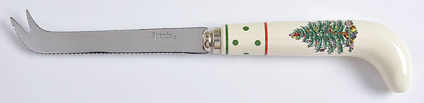 Christmas Tree Cheese Knife with Stainless Blade
