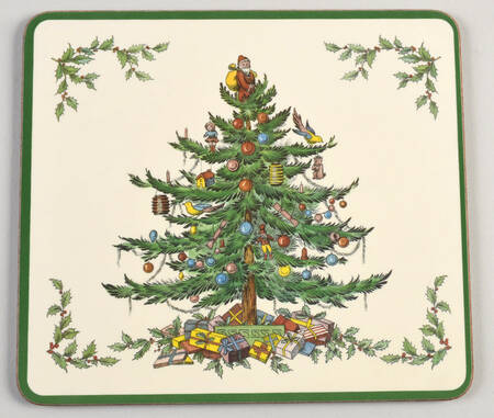 Christmas Tree Corkboard Placemat