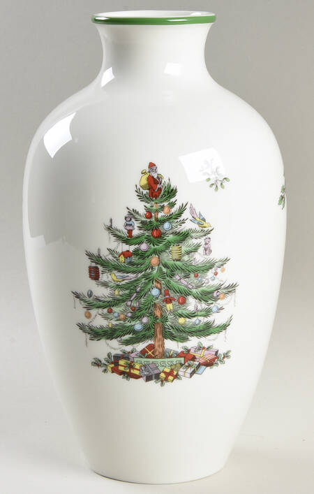 Christmas Tree Posy Vase