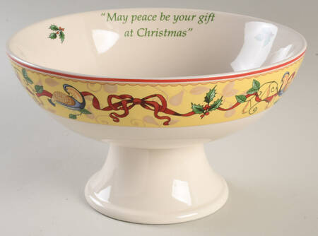 Christmas Tree Annual 2012 Round Compote (Height X Width)