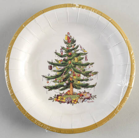 Christmas Tree (Pack of 16) Paper Luncheon Plates