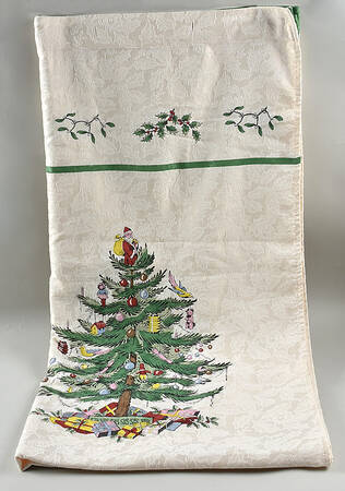 Christmas Tree 72" X 72" Cloth Shower Curtain