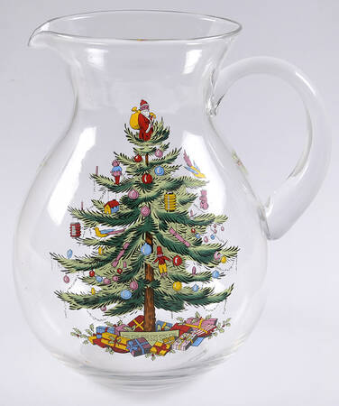 Christmas Tree Glassware-Pitcher