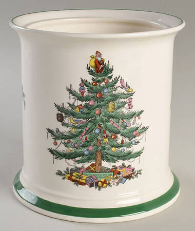 Christmas Tree Cookie Jar No Lid