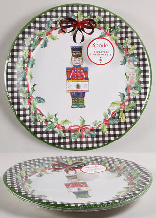 Christmas Tree Pack of 8 - Paper Dinner Plate