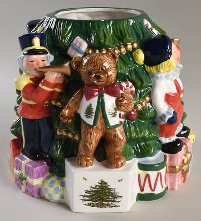 Christmas Tree Figural Cookie Jar No Lid