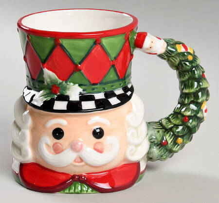 Christmas Tree Toby Mug