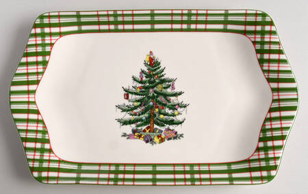 Christmas Tree 2024 Annual Dessert Tray by Spode