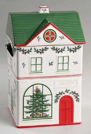 Christmas Tree (3 Piece) Stacking Canister Set