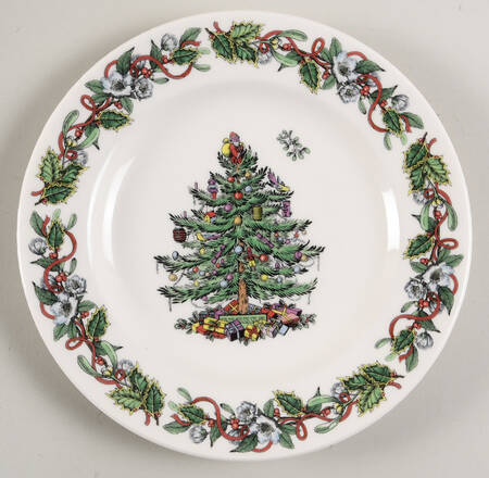 Christmas Tree Salad Plate