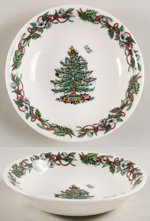 Christmas Tree Coupe Cereal Bowl