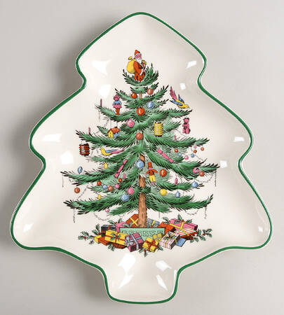 Christmas Tree 1 Part Medium Tree Shaped Dish