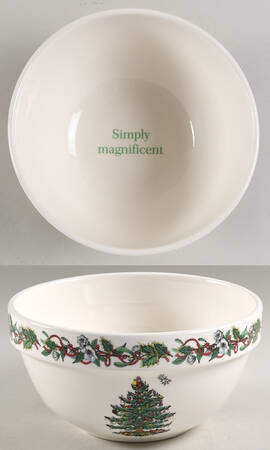 Christmas Tree 7" Stacking Bowl