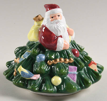 Christmas Tree Lid for Figural Cookie Jar