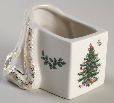 Christmas Tree Figural Candy Box No Lid