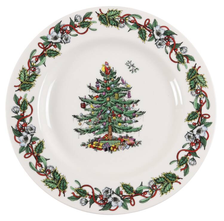 Christmas Tree Dinner Plate