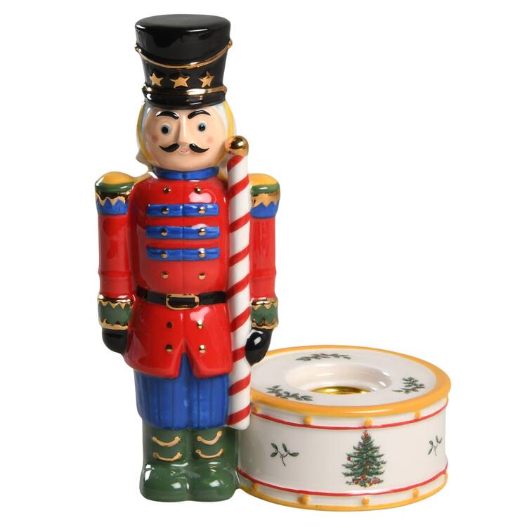 Christmas Tree Figural Candlestick
