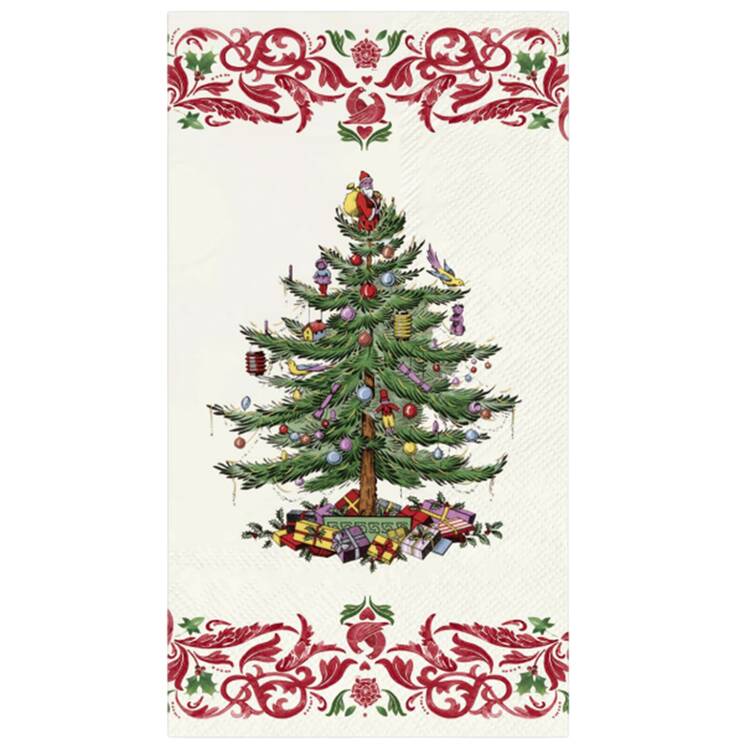 Christmas Tree Pack of 32 Paper Guest Towel Napkins
