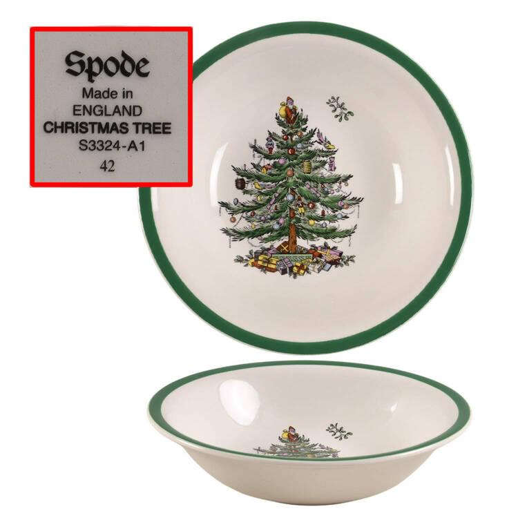 Christmas Tree Ascot Coupe Cereal Bowl