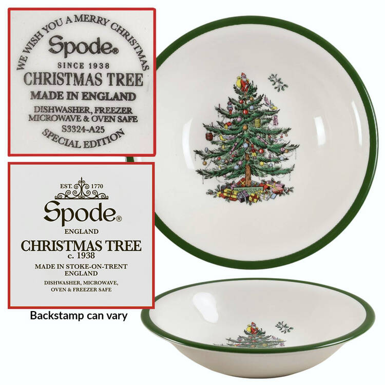 Christmas Tree New Ascot Coupe Cereal Bowl