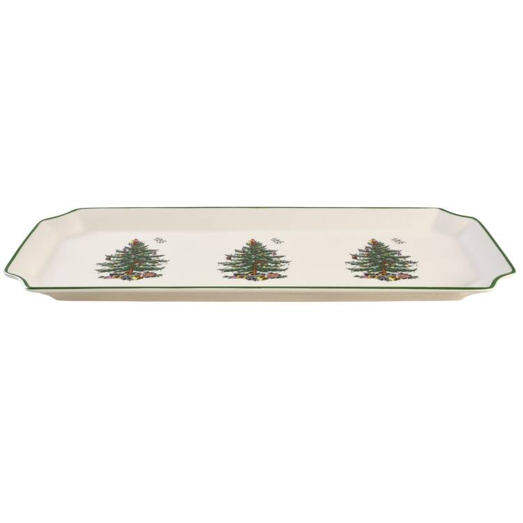 Christmas Tree 14" Sandwich Tray