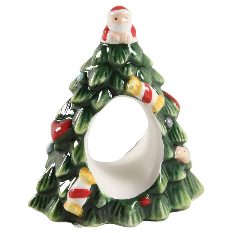 Christmas Tree Figural Napkin Ring