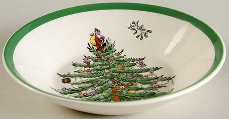 Christmas Tree Fruit/Dessert (Sauce) Bowl