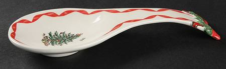 Christmas Tree Spoon Rest/Holder (Holds 1 Spoon)