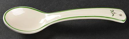 Christmas Tree Large Ceramic Spoon