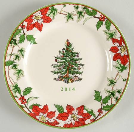 Christmas Tree 2014 Collector Plate