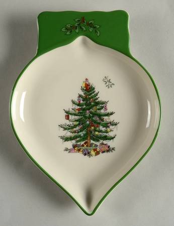 Christmas Tree 7" Ornament Shape Dish