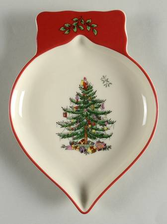 Christmas Tree 7" Ornament Shape Dish