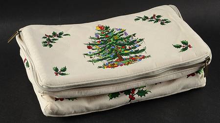 Christmas Tree Cup/Mug Storage Bag/Case Holds 6