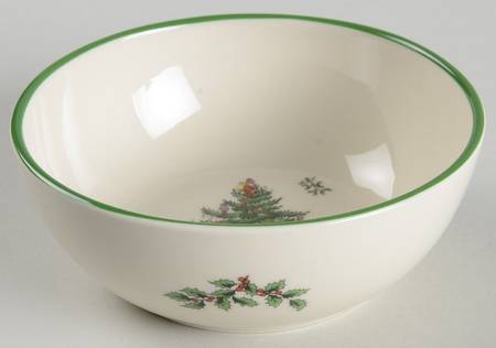 Christmas Tree Open Bowl Only for (4 Piece) Condiment Set