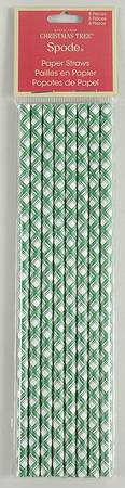Christmas Tree (8 Pcs) Paper Straws