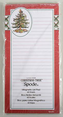 Christmas Tree Magneic List Pad