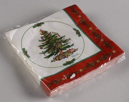Christmas Tree Package of Paper Luncheon Napkins