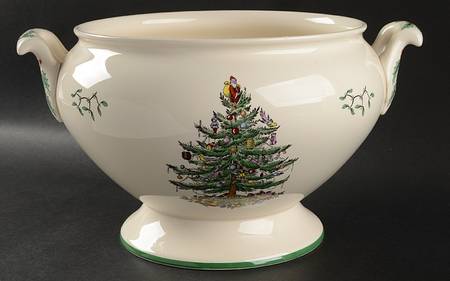 Christmas Tree Tureen No Lid