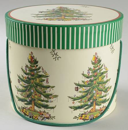 Christmas Tree Large Paper Nesting Box