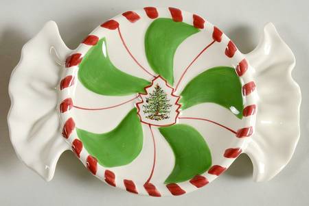 Christmas Tree Candy Tray