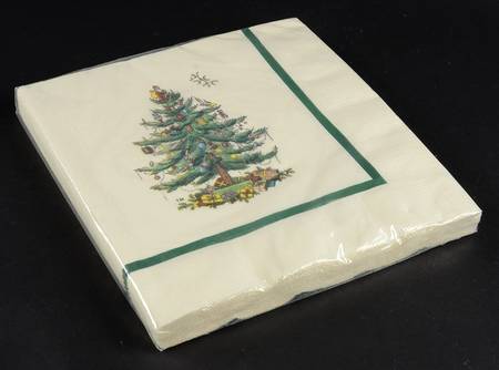 Christmas Tree Package of Paper Dinner Napkins