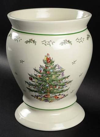 Christmas Tree China Waste Basket