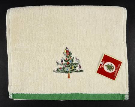 Christmas Tree Cloth Fingertip Towel