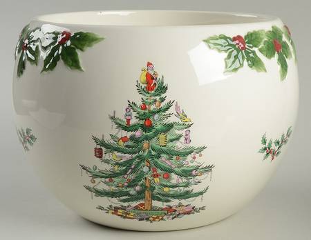 Christmas Tree Cookie Jar No Lid