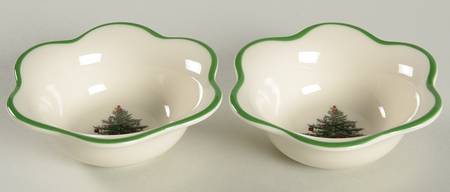 Christmas Tree Daisy Tea Light - Set of 2